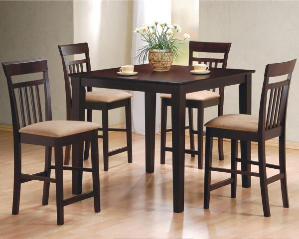 5 Piece Counter Height Dining Set